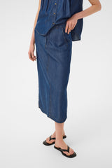 InWear EloiseIW Skirt 30112533 Col.Dark Blue denim