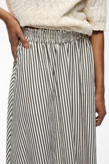 InWear GarboIW Skirt 30112625 Col.Vanilla / Black stripe