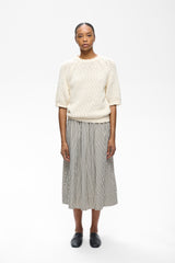 InWear GarboIW Skirt 30112625 Col.Vanilla / Black stripe