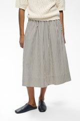 InWear GarboIW Skirt 30112625 Col.Vanilla / Black stripe