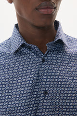 Matinique skjorte Trostol 30207856 navy print