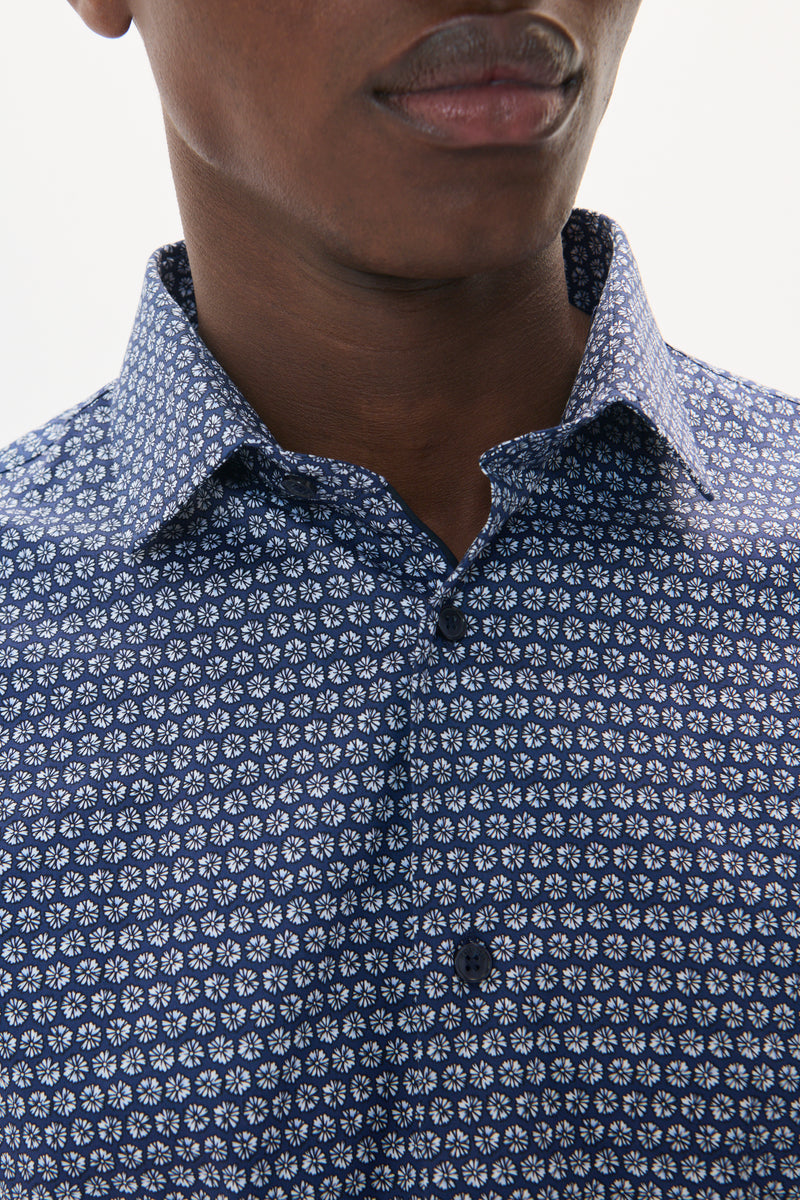 Matinique skjorte Trostol 30207856 navy print