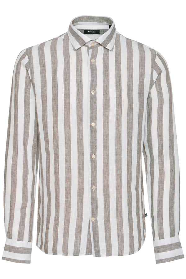 Matinique hørskjorte Marc 30207874 sand