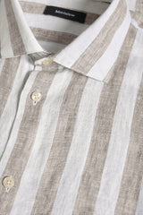 Matinique hørskjorte Marc 30207874 sand