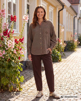 Prepair Candra Blouse 3028 Col.Brown Sand
