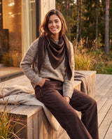 Prepair Mona Knit Scarf 3071 Col. Brown