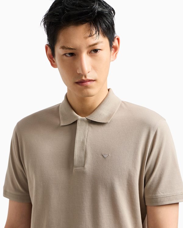 Armani polo t-shirt EM000850 sand