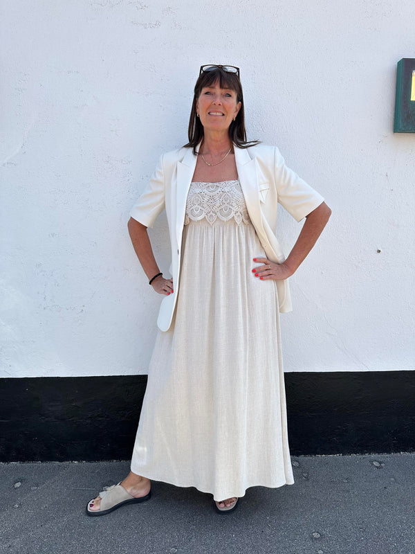 Rue De Femme Kjole Saloma Offwhite 6975