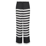 Sand Copenhagen Bukser 3540-Sasha Flex sort/hvid