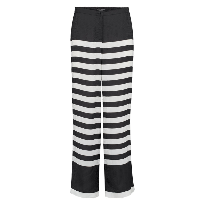 Sand Copenhagen Bukser 3540-Sasha Flex sort/hvid