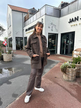Gustav Frakke Dicte Coat 62314 6935 Col. Brun 92981