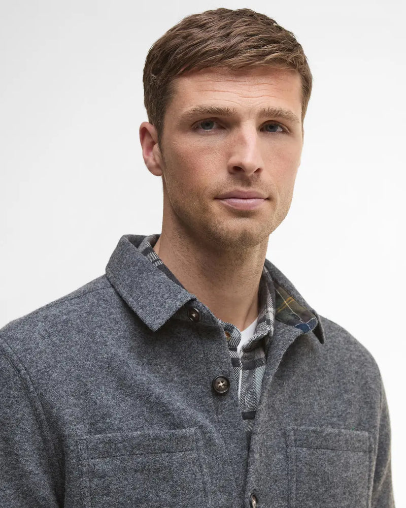 Barbour overshirt Marlow MOS 0444 grå