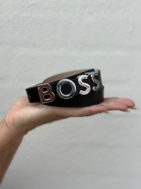 Boss bælte Bold 50499162 sort