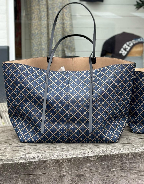 By Malene Birger Taske Abi Tote (NY) Col.Navy/Sand