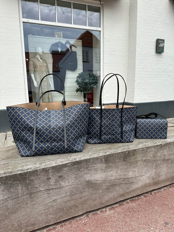 By Malene Birger Taske Abi Tote (NY) Col.Navy/Sand