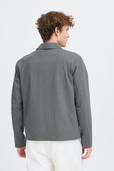 Casual Friday overshirt 20506187 grå strib