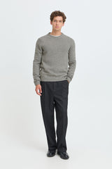 Casual Friday strik KARL 20503970 lys grå/1744051