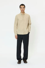 Matinique Skjorte Christaldo 30208898 taupe 161105