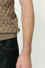 Matinique polo strik 30207802 brun