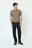 Matinique polo strik 30207802 brun