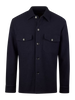Stenstrøms overshirt knit 420309-2200 navy