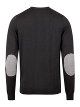Stenstrøms strik merino patch 422380-1355 brun/297