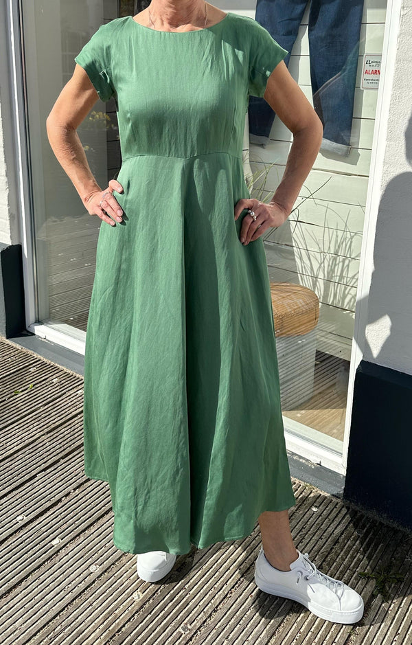 MaxMara Kjole Ghiglia Grøn 001