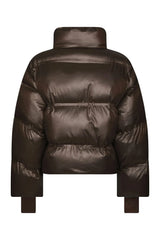 Neo Noir Rhea Shiny Puffer Jacket 165094 Col.584