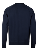 Stenstrøms sweatshirt logo 440154-2487 navy