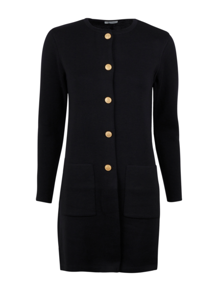 Stenstrøms Cardigan Astrid 4501516151 Sort 600