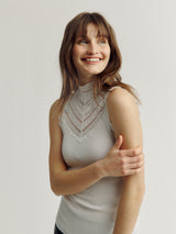 Rosemunde RWBenita Silk Turtleneck Top 4507 Col. 037