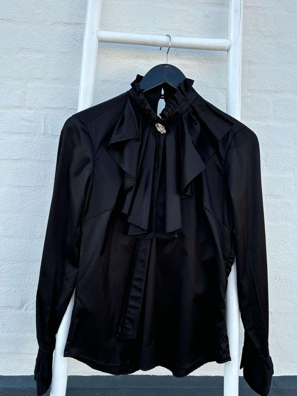 Stenstrøms Isabel Blouse 2612112022 Sort 600