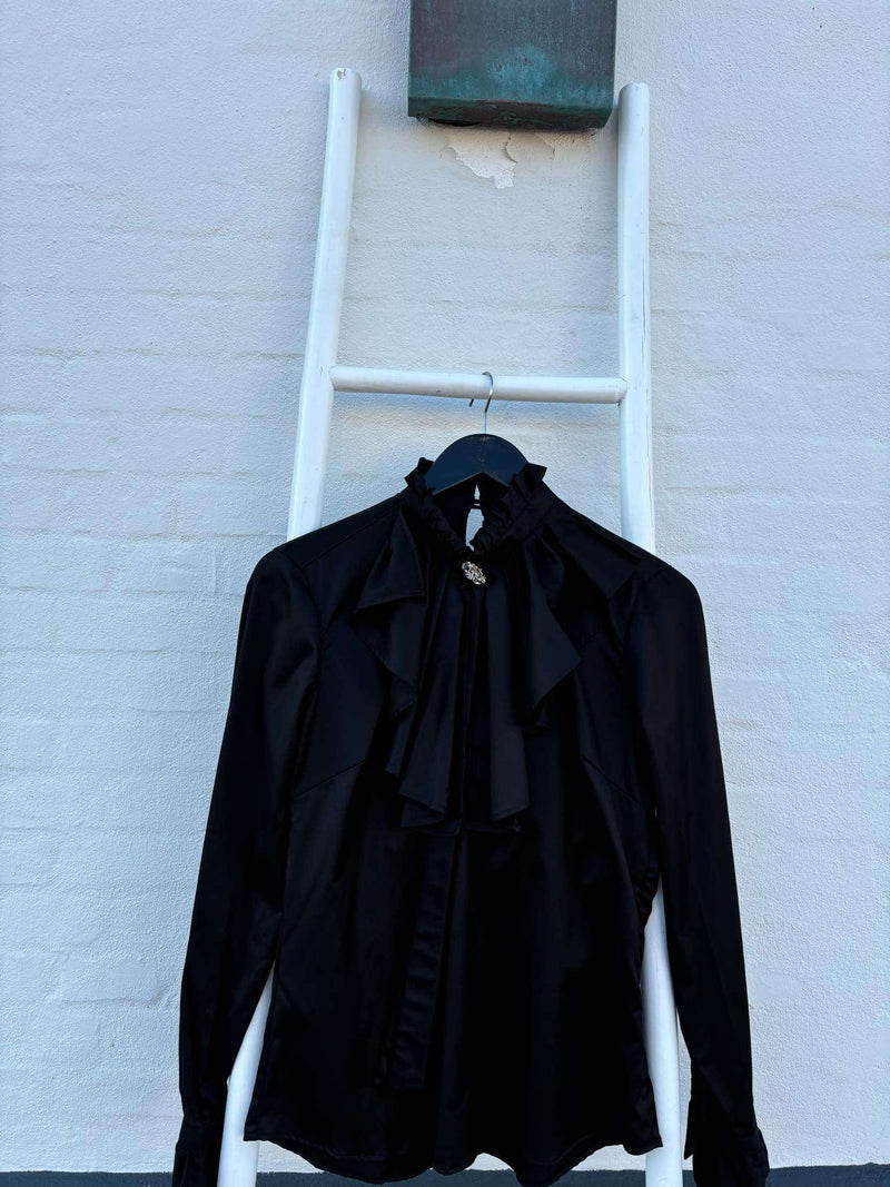 Stenstrøms Isabel Blouse 2612112022 Sort 600