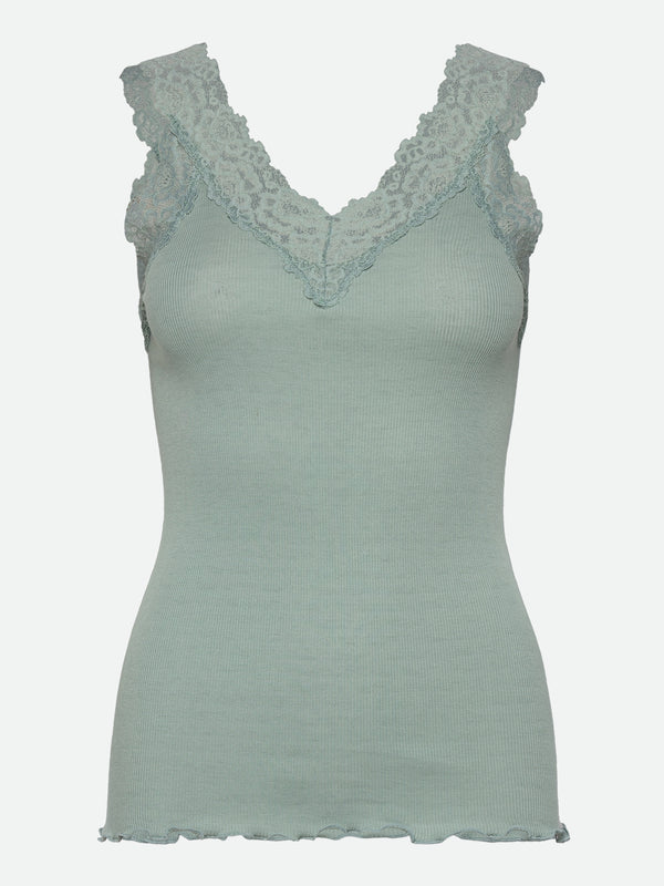 Rosemunde Top RWBernadine SL Lace 4831 Col. Chinois green 017