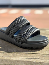Paul Green Sandal Braid 6154-00x Col. Sort