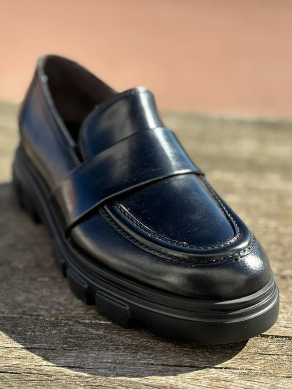 Paul Green Loafers Kalbleder 1173-00x Col. Sort