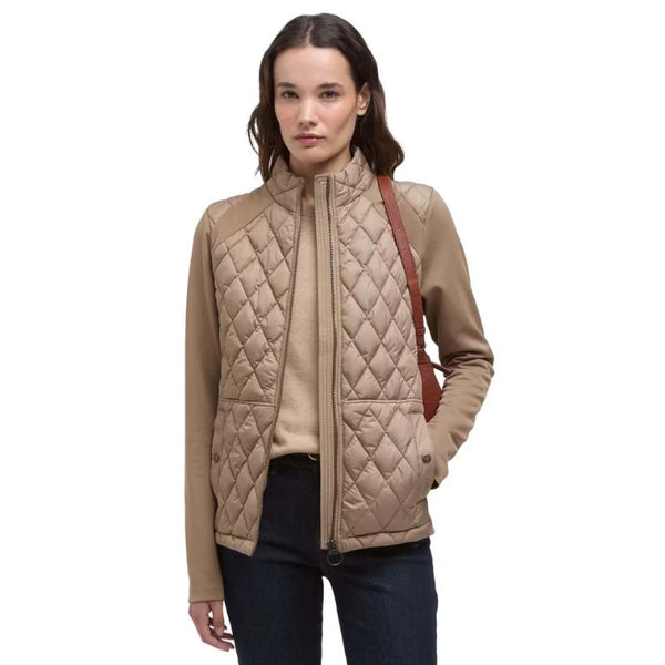 Barbour Edda Quilted Sweat LQS0058 Col. Sand