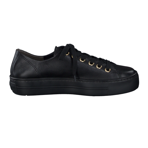 Paul Green sneakers 5006-134 sort/guld