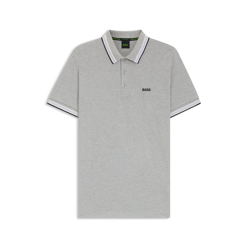 Boss Polo Paddy 50469055 sølv 042