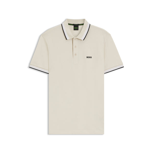 Boss polo t-shirt Paddy 50469055 sand/133