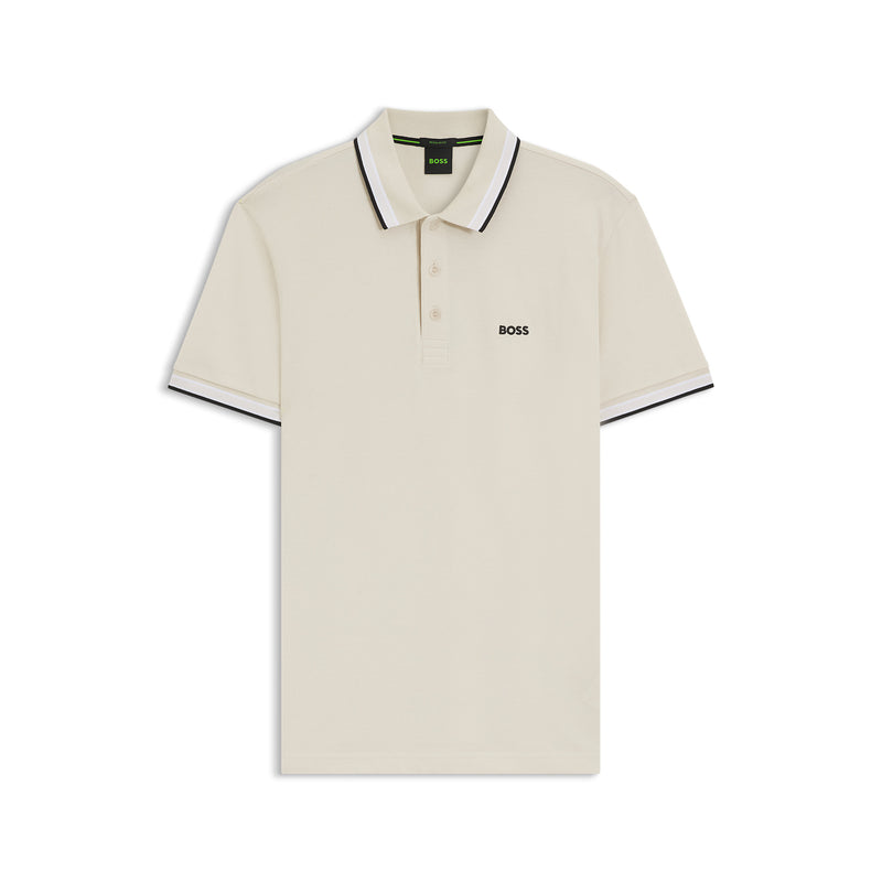 Boss polo t-shirt Paddy 50469055 sand/133