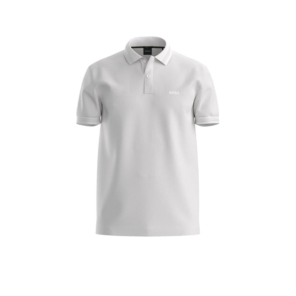 Boss polo t-shirt Pio 1 50507583 hvid