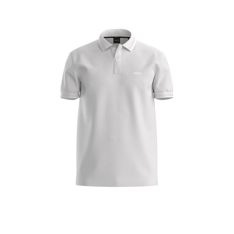 Boss polo t-shirt Pio 1 50507583 hvid