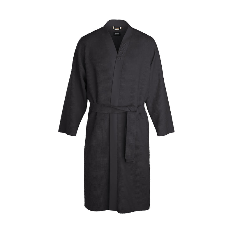 Boss kimono Waffle 50510756 grå