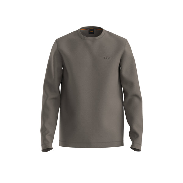 Boss t-shirt Tempesto 50520725 open beige 294