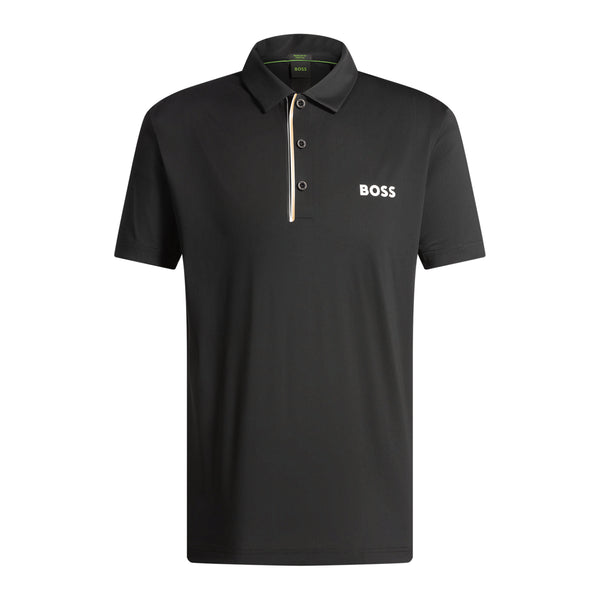 Boss polo t-shirt Paddytech 50530773 sort