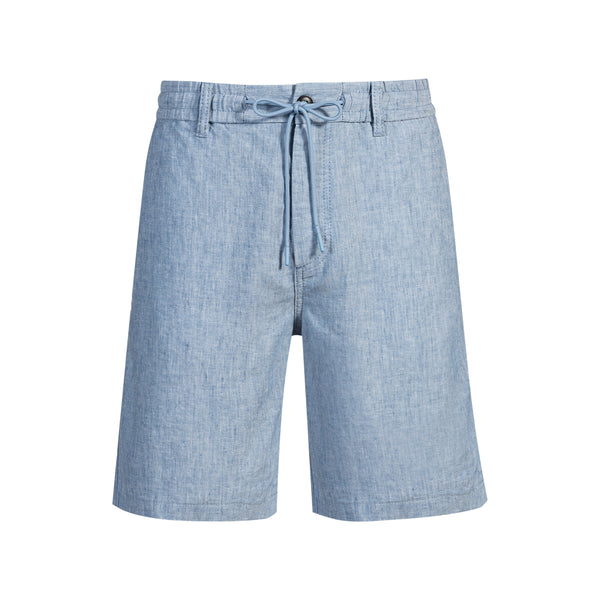 Boss hørshorts 50536863 lys blå melange