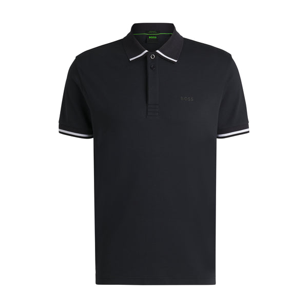 Boss polo t-shirt Paddy Lux 50538185 navy