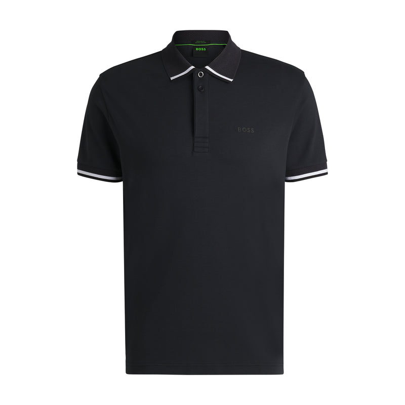 Boss polo t-shirt Paddy Lux 50538185 navy