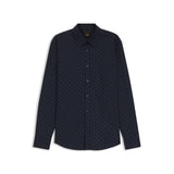 Boss skjorte RELEGANT 50565600 navy